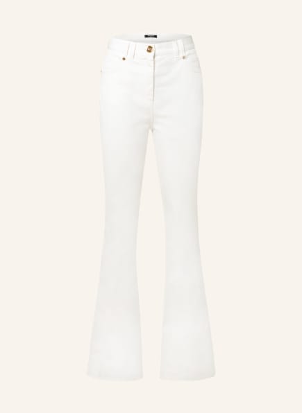 BALMAIN Flared jeans, Color: 0FA Blanc (Image 1)
