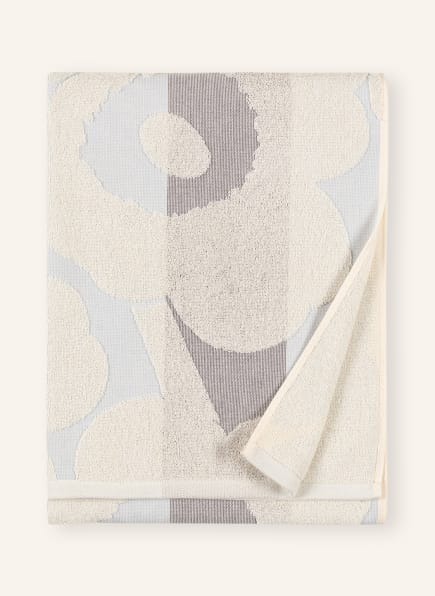 marimekko Shower towel UNIKKO RALLI, Color: CREAM/ LIGHT PINK/ LIGHT BLUE (Image 1)
