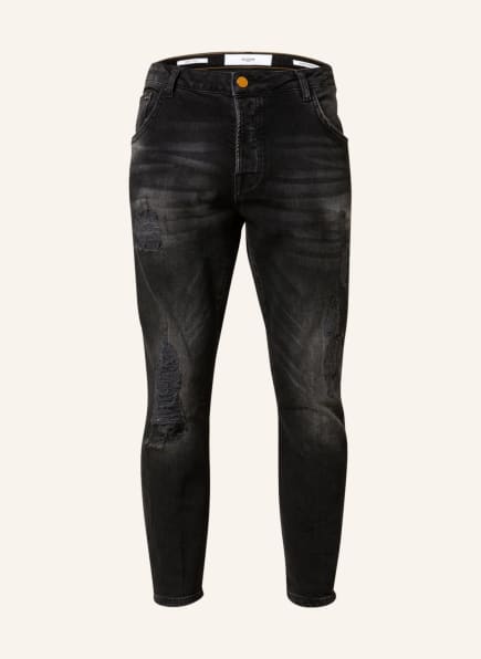 GOLDGARN DENIM Destroyed Jeans NECKARAU TWISTED Extra Slim Fit , Farbe: 1110 Vintage Black (Bild 1)