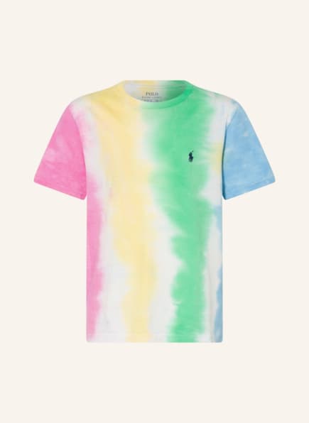 POLO RALPH LAUREN T-Shirt, Farbe: WEISS/ HELLBLAU/ HELLGRÜN (Bild 1)