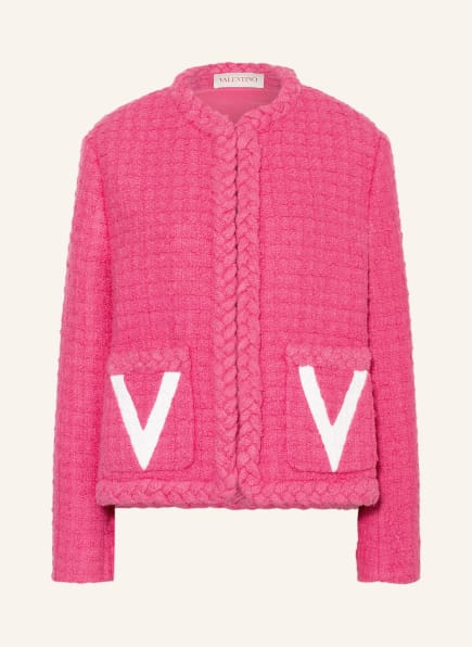 VALENTINO Tweed-Jacke, Farbe: PINK (Bild 1)