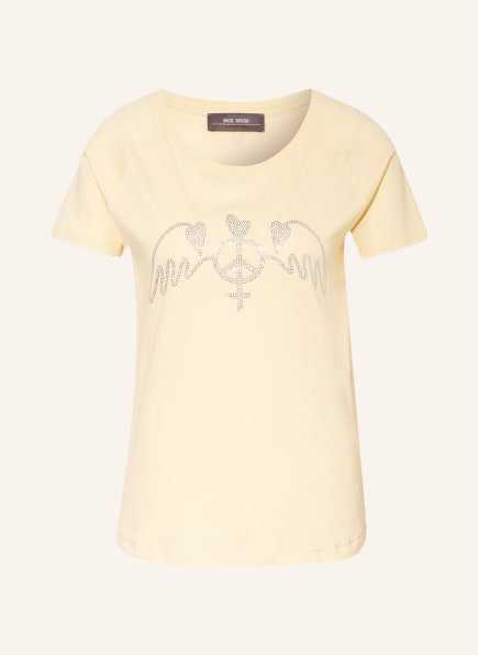 MOS MOSH T-Shirt MAG mit Nietenbesatz, Farbe: GELB (Bild 1)