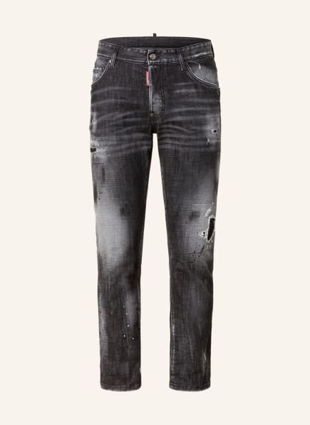 DSQUARED2 Destroyed Jeans SKATER Skinny Fit, Farbe: 900 BLACK (Bild 1)