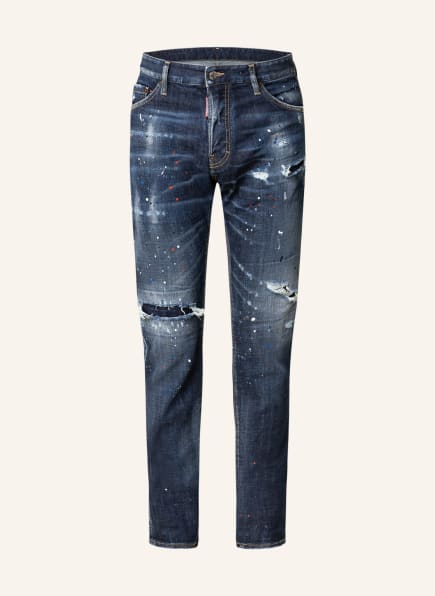 DSQUARED2 Destroyed Jeans COOL GUY Extra Slim Fit, Farbe: 470 NAVY BLUE (Bild 1)