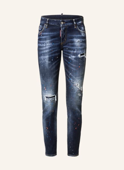 DSQUARED2 7/8 jeans JENNIFER, Color: 470 NAVY BLUE (Image 1)