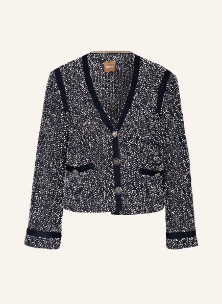 BOSS Tweed jacket JELLIA , Color: BLACK/ WHITE (Image 1)