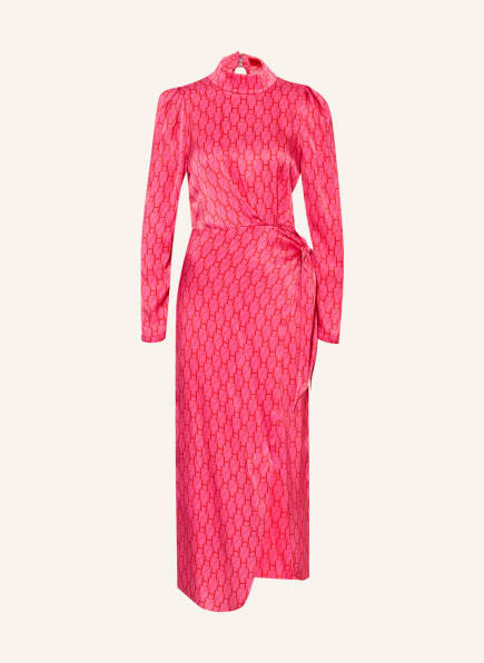 HUGO Kleid KASERA in Wickeloptik, Farbe: PINK/ ROT (Bild 1)