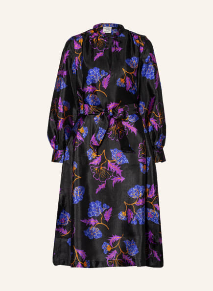 BAUM UND PFERDGARTEN Kleid ARADIN, Farbe: SCHWARZ/ BLAU/ LILA (Bild 1)