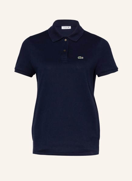 LACOSTE Piqué-Poloshirt Regular Fit, Farbe: DUNKELBLAU (Bild 1)