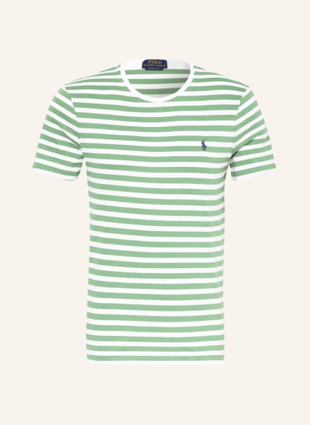POLO RALPH LAUREN T-Shirt, Farbe: WEISS/ HELLGRÜN (Bild 1)