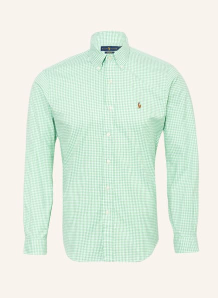POLO RALPH LAUREN Hemd Custom Fit , Farbe: MINT/ WEISS (Bild 1)