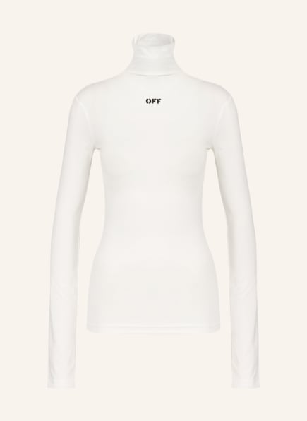 Off-White Rollkragenshirt , Farbe: WEISS (Bild 1)