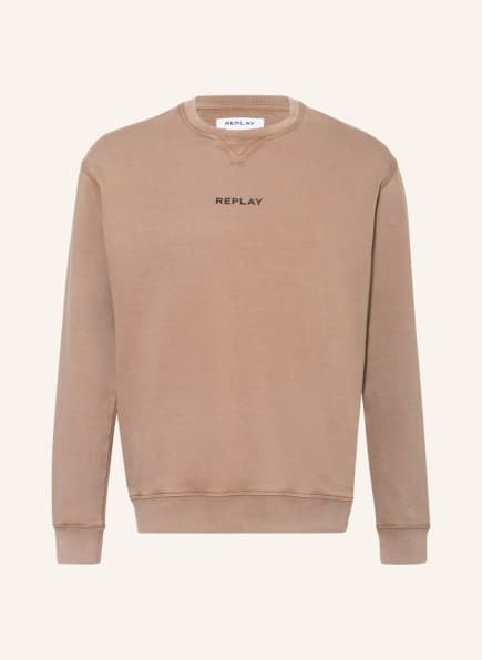 REPLAY Sweatshirt , Farbe: BEIGE (Bild 1)