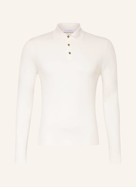 cruciani Strick-Poloshirt, Farbe: WEISS (Bild 1)