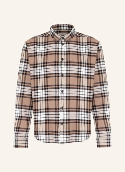 YOUNG POETS SOCIETY Flanell-Overshirt JEREMIAH, Farbe: WEISS/ SCHWARZ/ BEIGE (Bild 1)