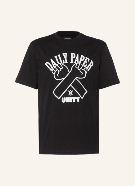 DAILY PAPER T-shirt MILO , Color: BLACK (Image 1)