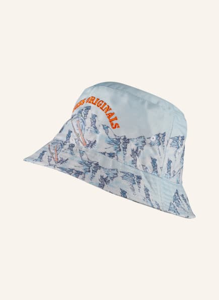guess white bucket hat