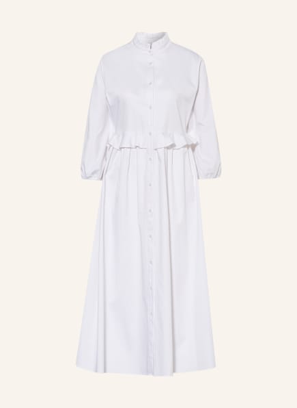 MRS & HUGS Shirt dress with 3/4 sleeves, Color: WHITE (Image 1)