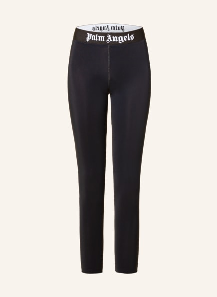 Palm Angels Leggings, Color: BLACK (Image 1)
