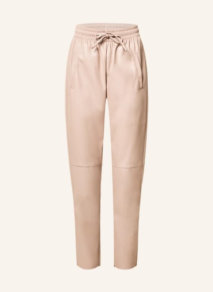 ANGELEGENHEIT Trousers in leather look 