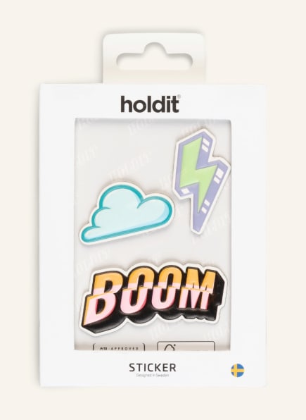 holdit Sticker SUNDAY VIBE, Farbe: ORANGE/ HELLBLAU/ HELLGRÜN (Bild 1)