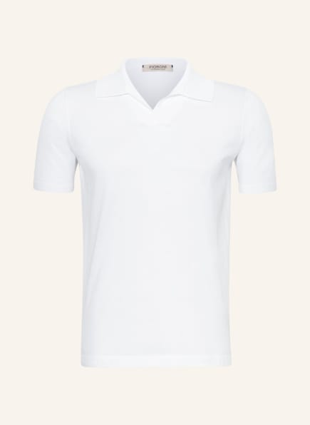 FIORONI Jersey-Poloshirt, Farbe: ECRU (Bild 1)