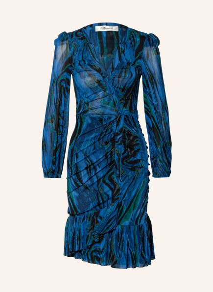 DIANE VON FURSTENBERG Kleid RIO, Farbe: BLAU/ SCHWARZ/ GRÜN (Bild 1)