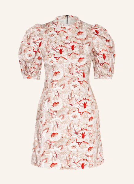 TED BAKER Kleid NADDIA, Farbe: WEISS/ BEIGE/ ROT (Bild 1)