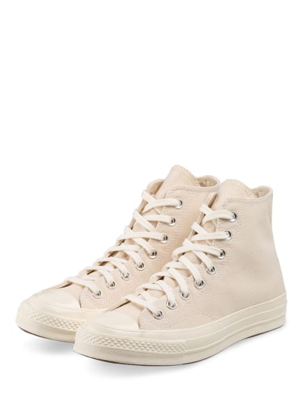 converse ecru high tops