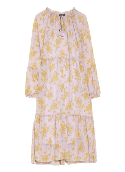 ILSE JACOBSEN Kleid mit Glitzergarn, Farbe: HELLLILA/ GELB (Bild 1)