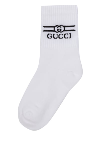 GUCCI Socken , Farbe: 9060 WHITE/BLACK (Bild 1)