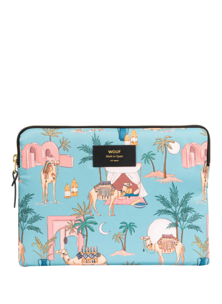 WOUF Tablet case SAHARA, Color: TURQUOISE/ SALMON/ GREEN (Image 1)
