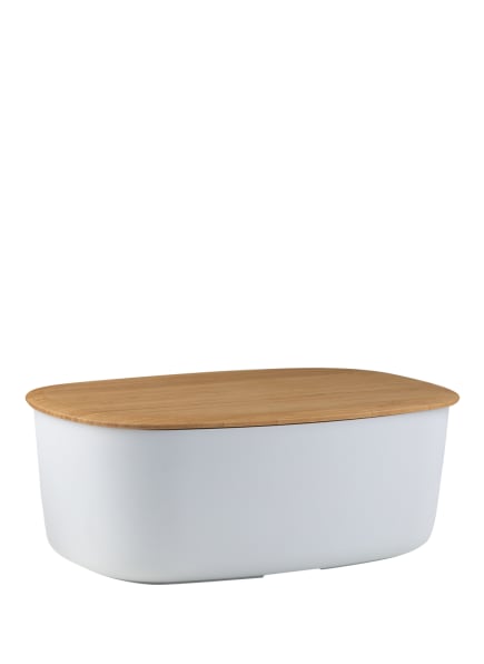 RIG TIG Bread bin, Color: LIGHT BROWN/ WHITE (Image 1)