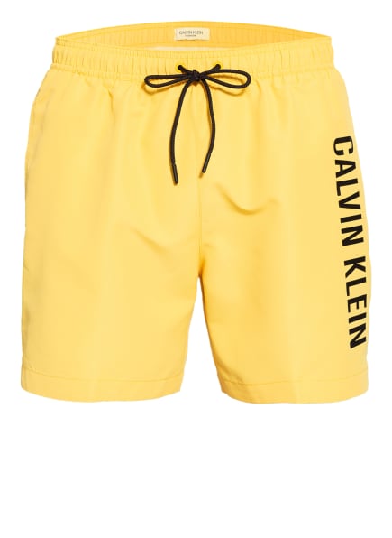 Calvin Klein Badeshorts, Farbe: DUNKELGELB (Bild 1)
