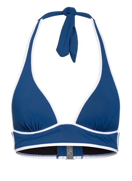 MARYAN MEHLHORN Neckholder-Bikini-Top SCOPE , Farbe: BLAU/ WEISS (Bild 1)