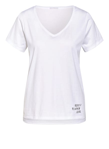 mey Lounge-Shirt Serie HOMESCHOOLING , Farbe: WEISS (Bild 1)