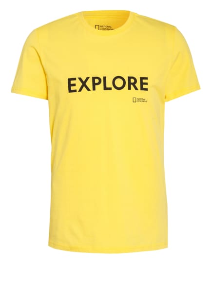 NATIONAL GEOGRAPHIC T-Shirt , Farbe: GELB (Bild 1)