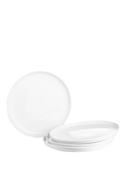 Marc O'Polo 4er-Set Speiseteller MOMENTS, Farbe: CREME (Bild 1)