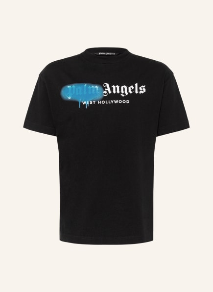 PALM ANGELS: T-shirt herren T-Shirt Palm Angels Herren Schwarz T-Shirt Palm Angels PMAA001S21JER021 Giglio DE