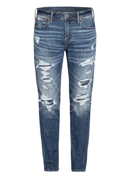 AMERICAN EAGLE Destroyed Jeans AIRFLEX+ Athletic Skinny Fit, Farbe: 439 BRILLIANT REPAIR (Bild 1)