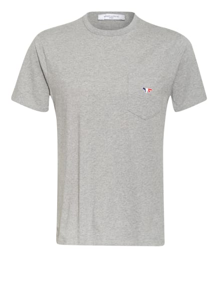 MAISON KITSUNÉ T-Shirt, Farbe: HELLGRAU (Bild 1)