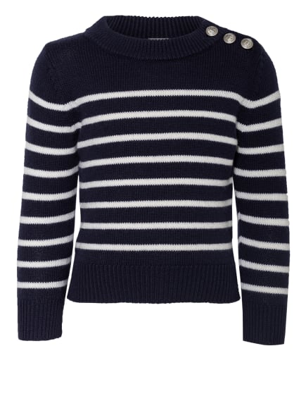 PETIT BATEAU Pullover, Farbe: DUNKELBLAU/ WEISS (Bild 1)