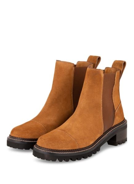 SEE BY CHLOÉ Chelsea-Boots, Farbe: 506 tobacco (Bild 1)