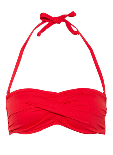Hot Stuff Bandeau-Bikini-Top SOLIDS RED, Farbe: ROT (Bild 1)