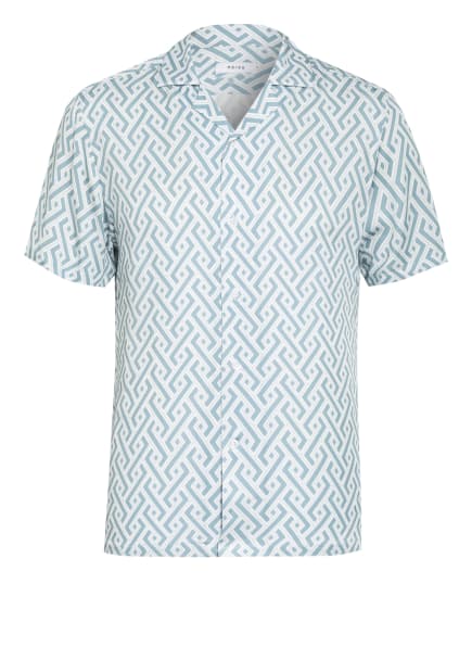 REISS Resorthemd UPTOWN Slim Fit, Farbe: WEISS/ MINT (Bild 1)