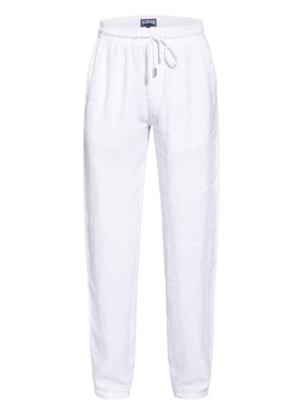 VILEBREQUIN Linen trousers PACHA , Color: WHITE (Image 1)