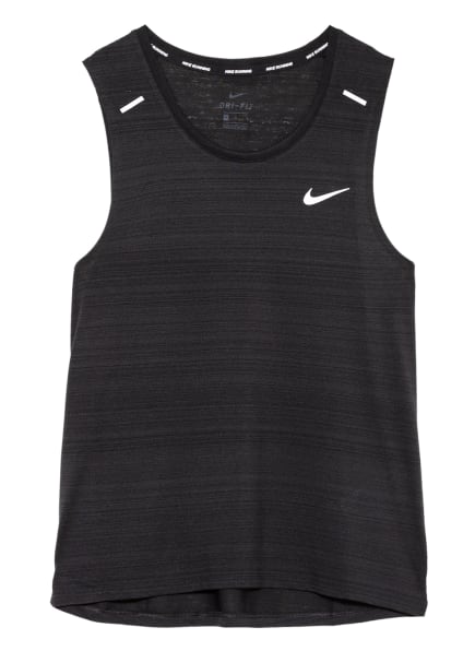 Nike Tank top DRI-FIT MILER, Color: BLACK (Image 1)
