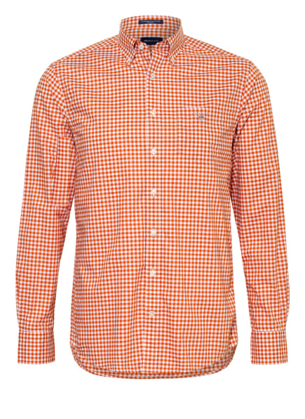 GANT Hemd Regular Fit, Farbe: WEISS/ ORANGE (Bild 1)