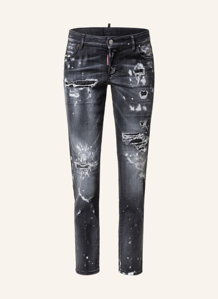 DSQUARED2 Skinny Jeans JENNIFER CROPPED in 900 black online kaufen |  Breuninger