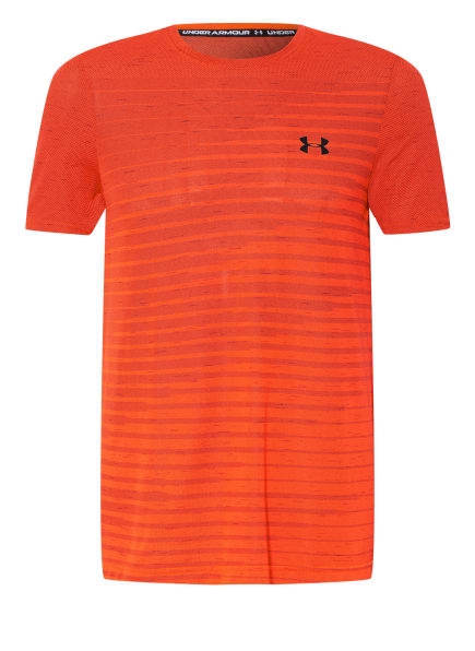 UNDER ARMOUR T-Shirt UA SEAMLESS FADE, Farbe: ROT (Bild 1)